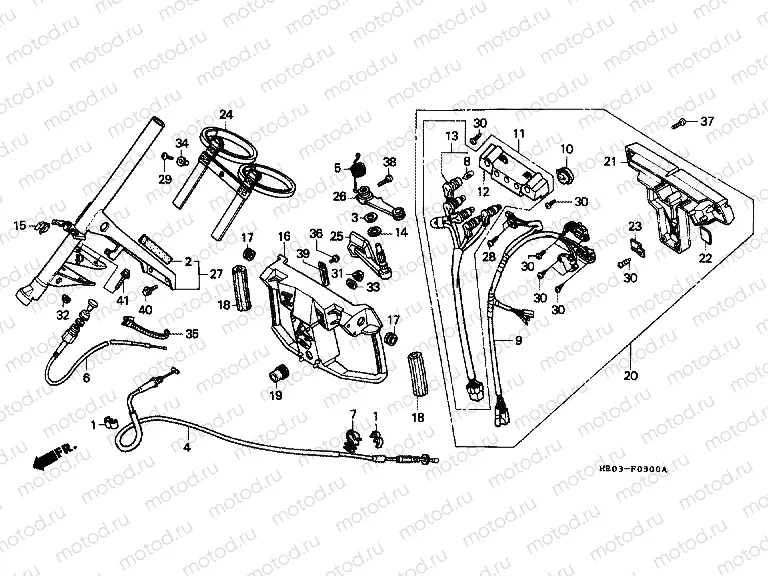 F-3 STEERING HANDLE