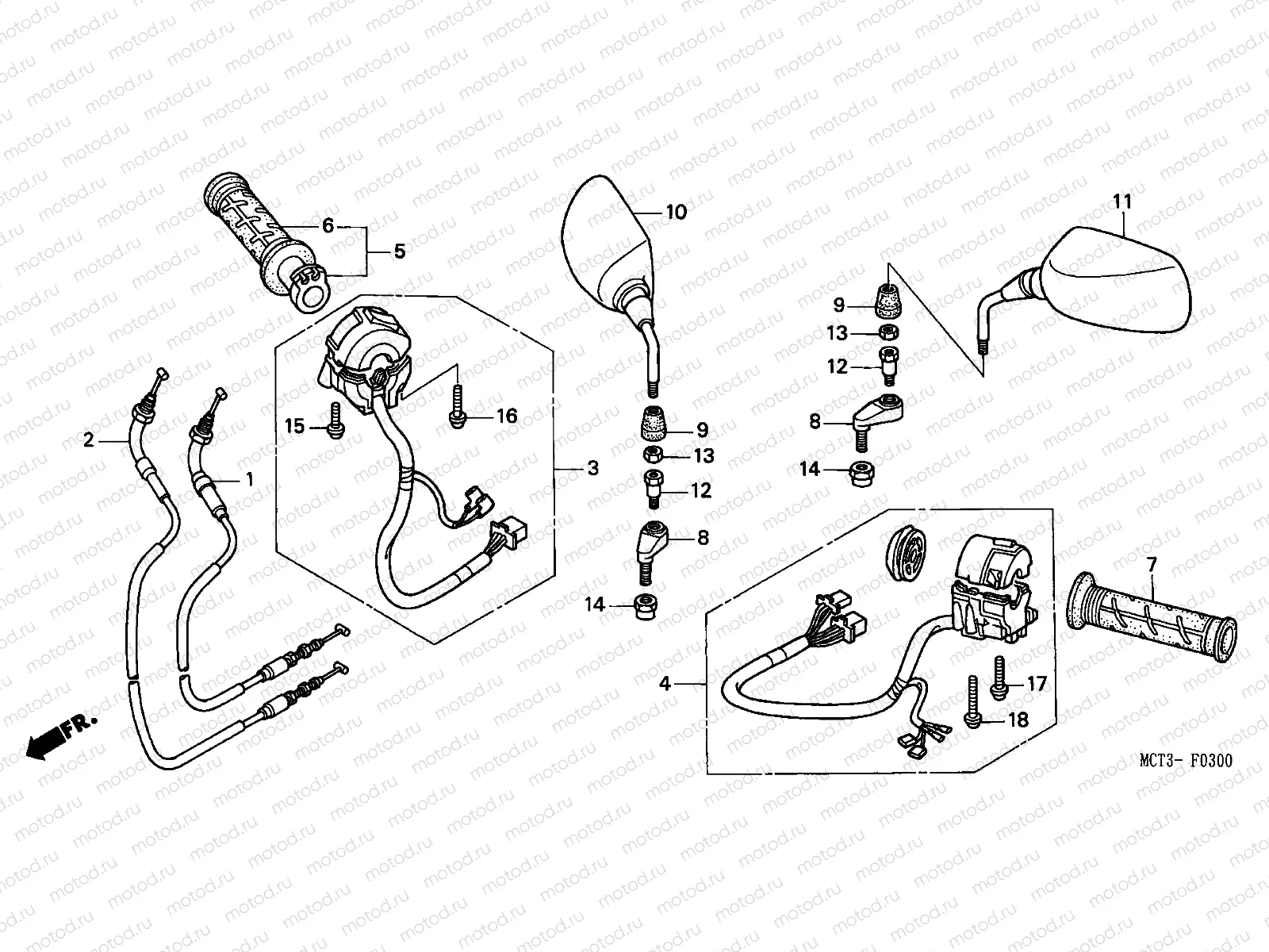 F-3 SWITCH / CABLE