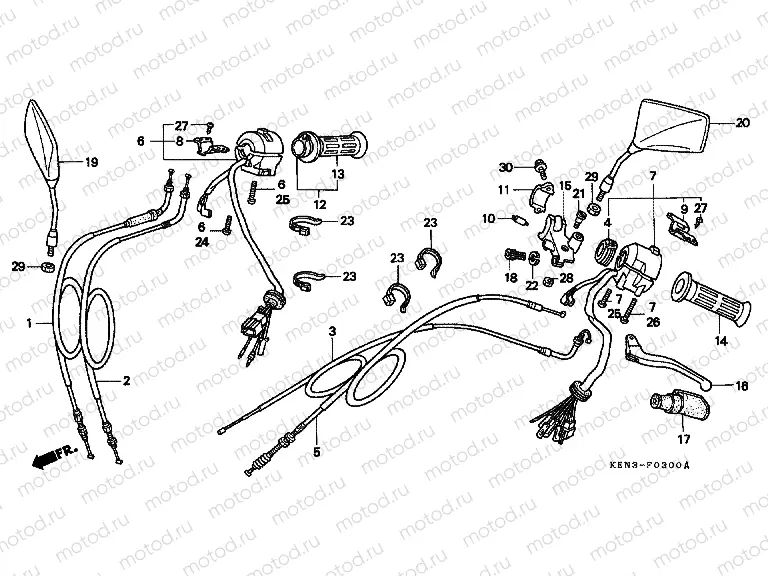 F-3 SWITCH / CABLE (CM)
