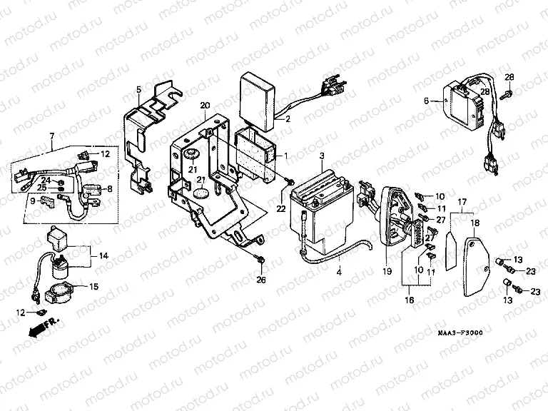 F-30 BATTERY (VT1100CS / CT)