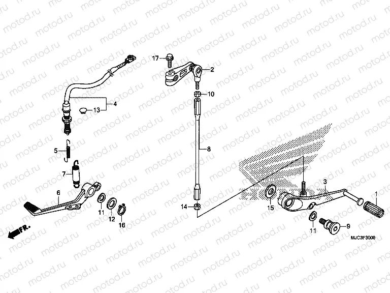 F-30 BRAKE PEDAL / PEDAL REPLACEMENT