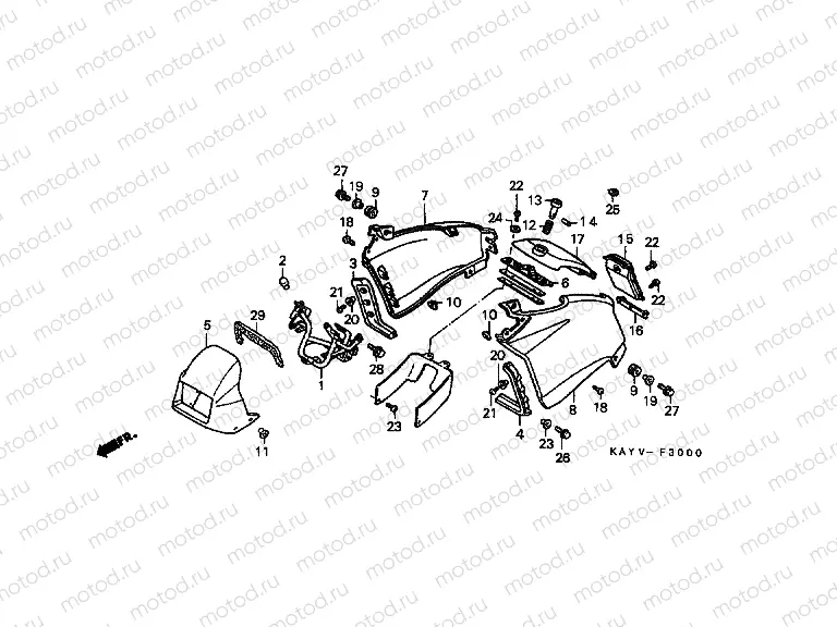 F-30 ENGINE HOUSING