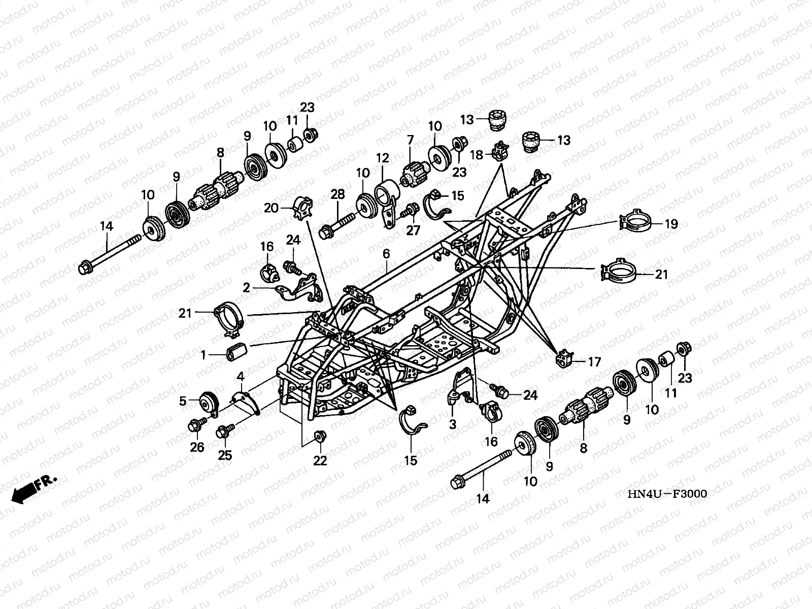 F-30 FRAME BODY