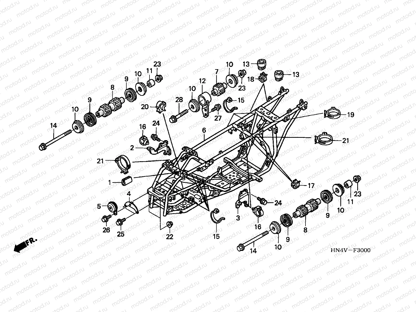 F-30 FRAME BODY