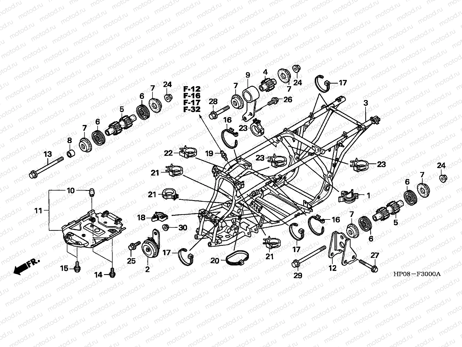 F-30 FRAME BODY