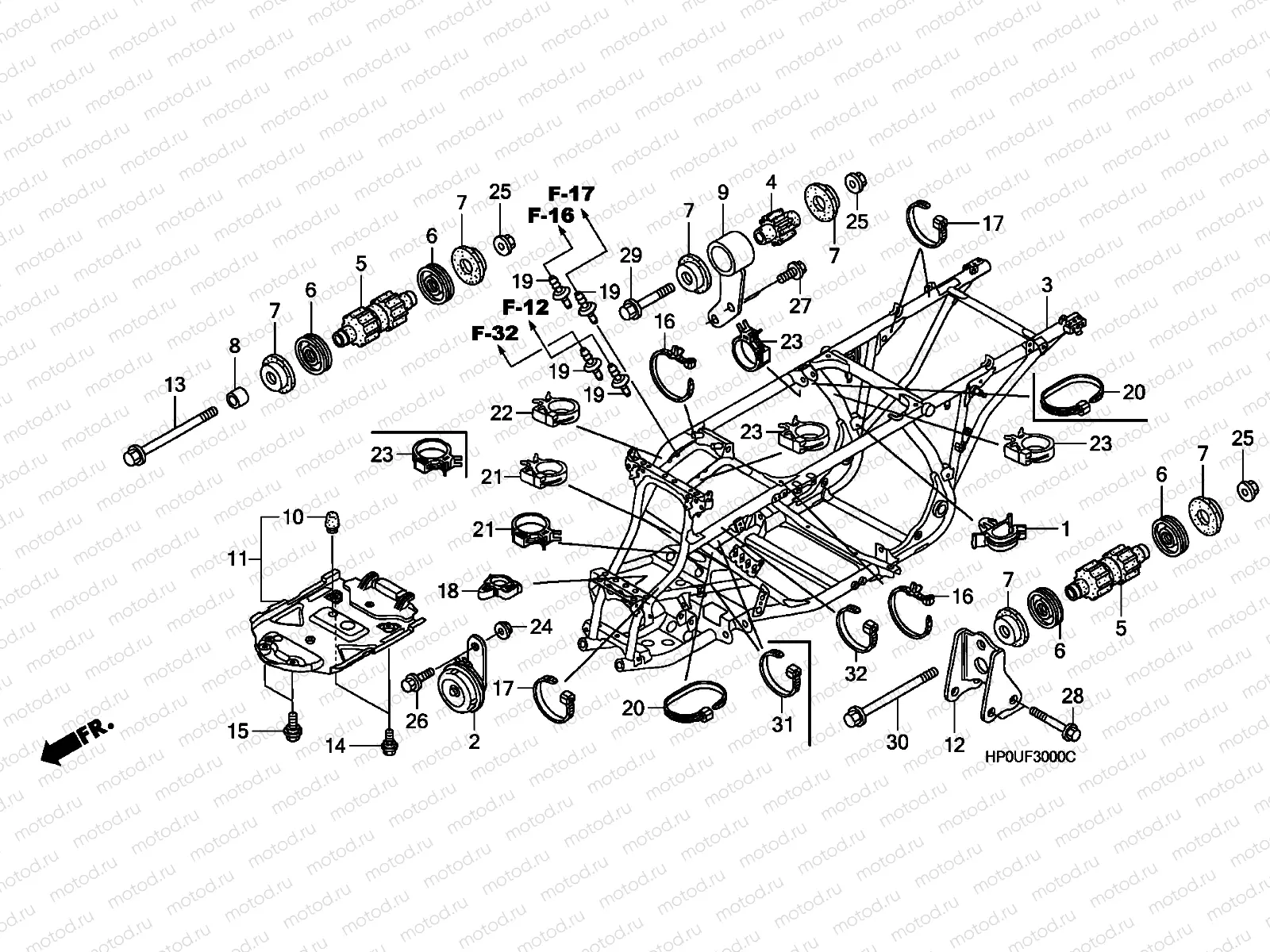 F-30 FRAME BODY