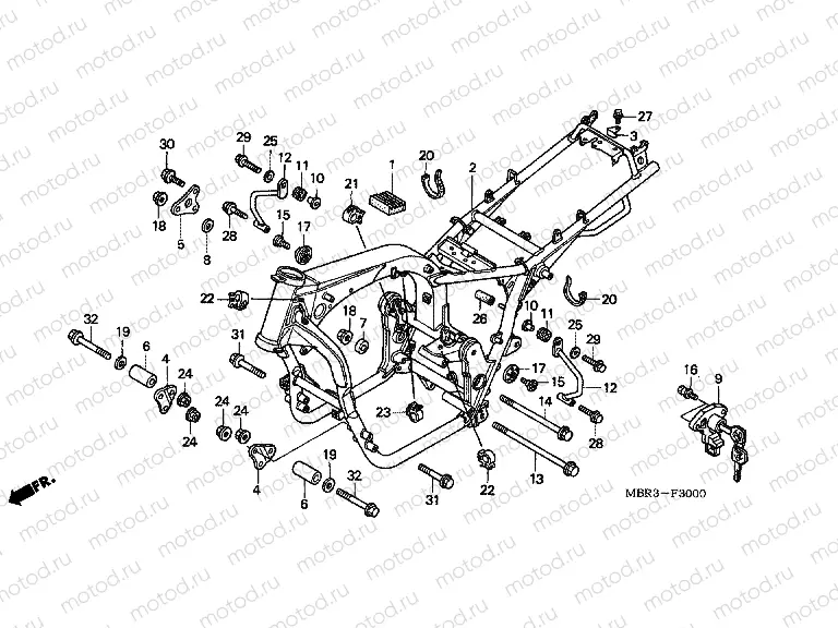 F-30 FRAME HOUSING