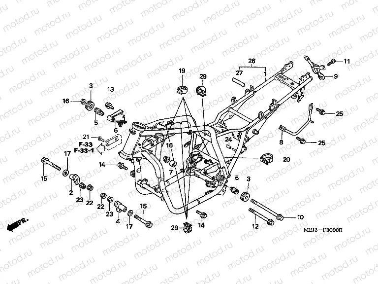F-30 FRAME HOUSING