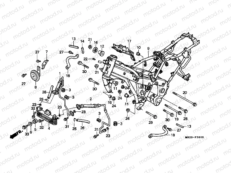 F-30 FRAME HOUSING