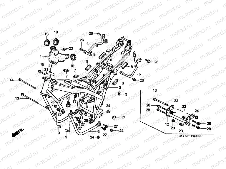 F-30 FRAME HOUSING