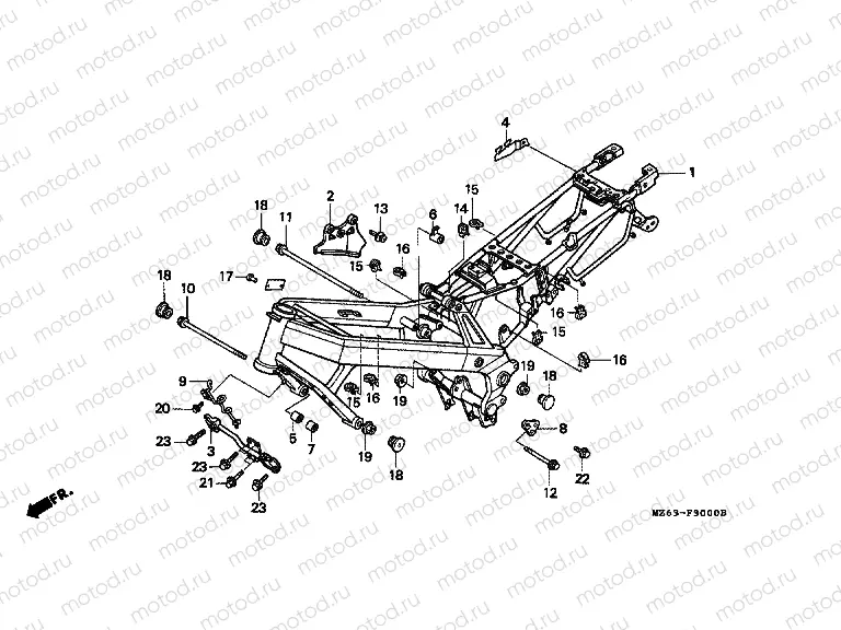 F-30 FRAME HOUSING