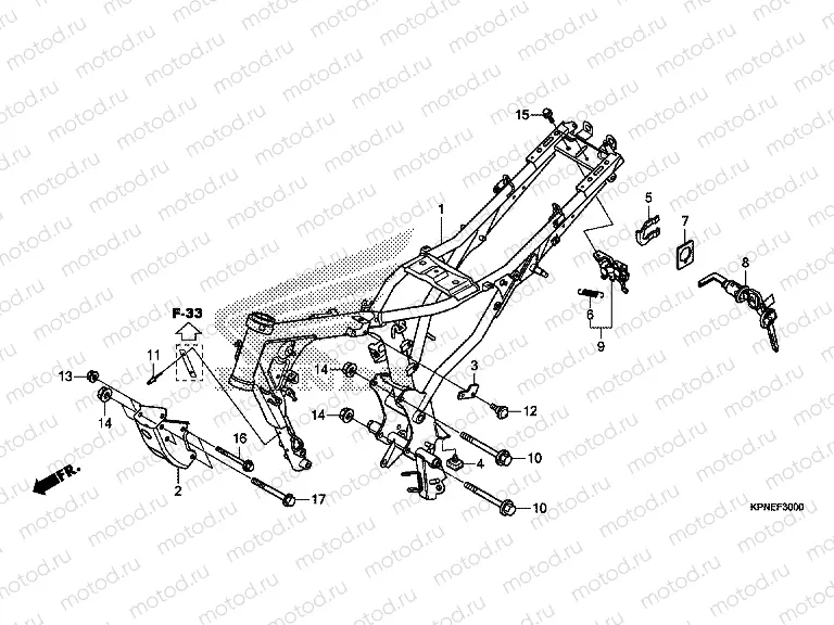 F-30 FRAME HOUSING