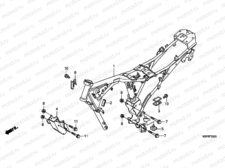 F-30 FRAME HOUSING