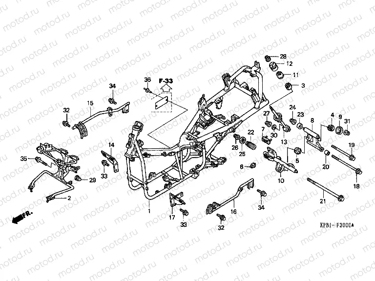 F-30 FRAME HOUSING
