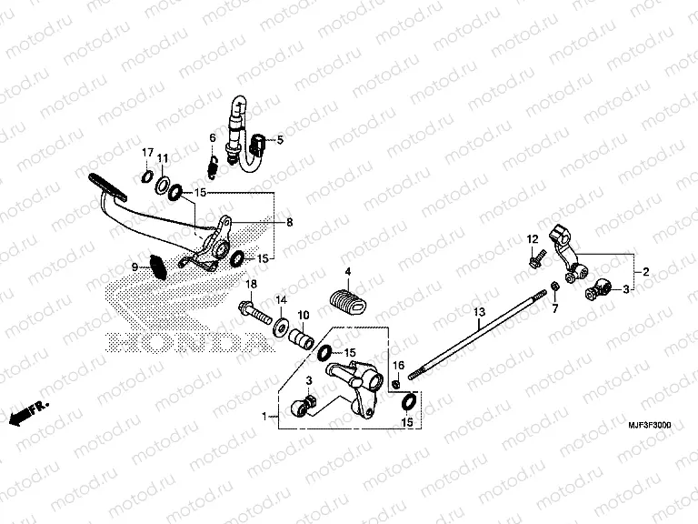 F-30 PEDAL