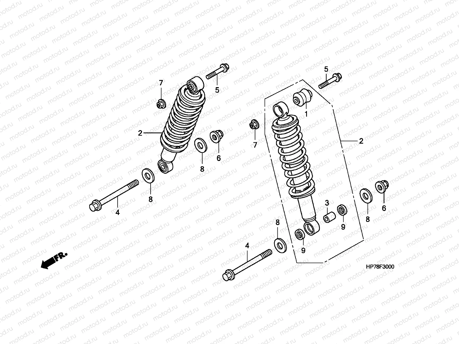 F-30 REAR CUSHION