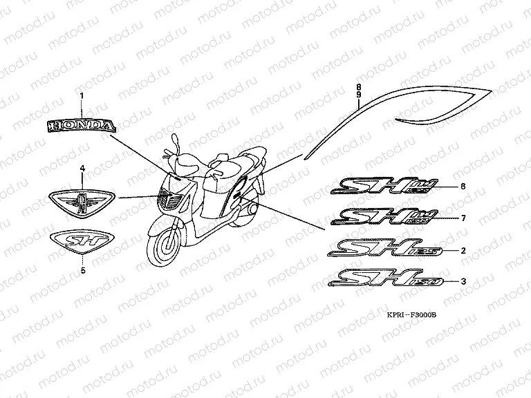 F-30 SIGN / STRIP