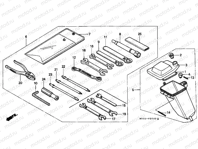 F-30 TOOLS / TOOL BOX
