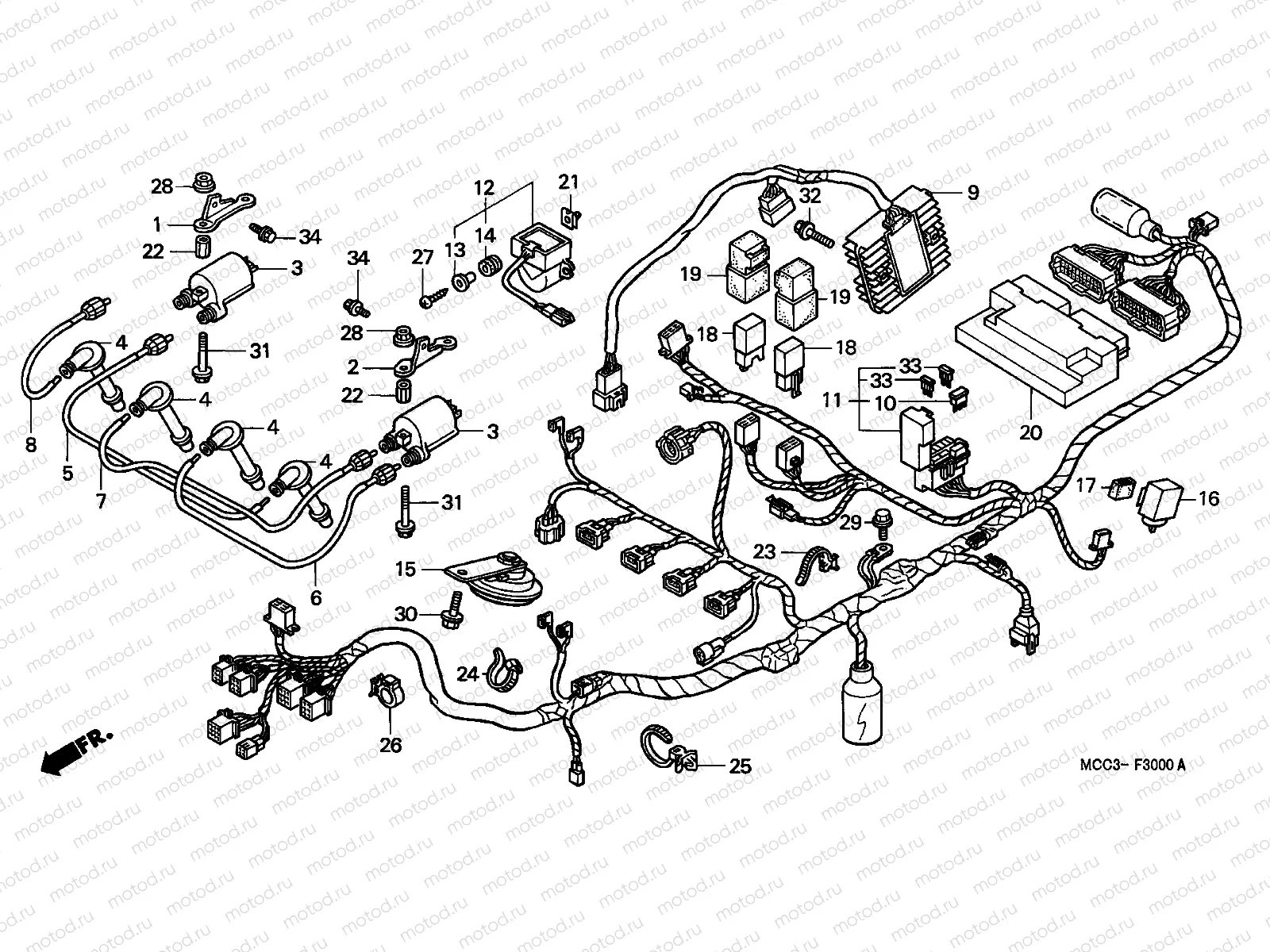 F-30 WIRE HARNESS