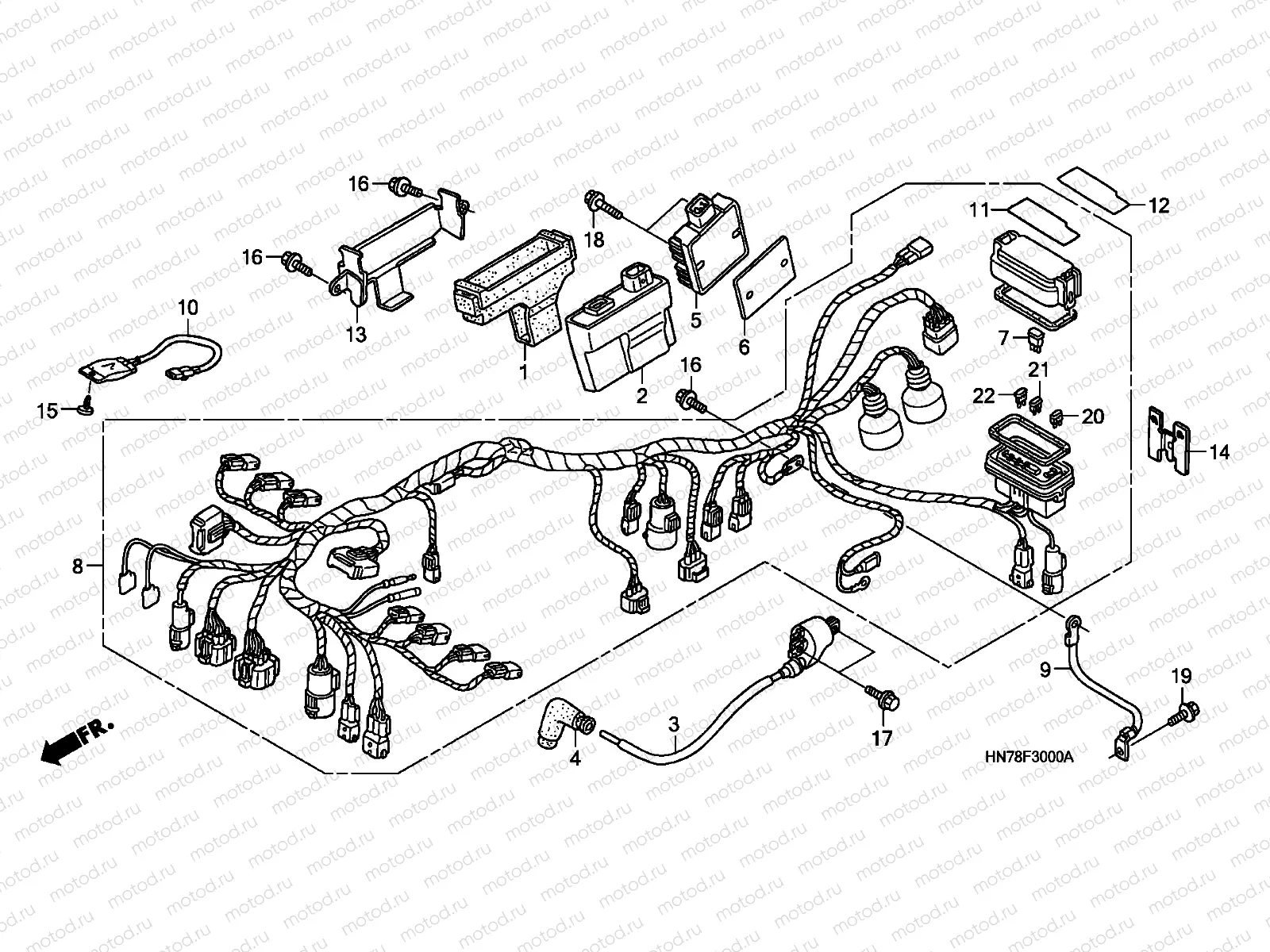 F-30 WIRE HARNESS