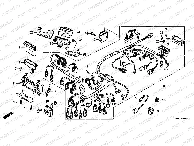 F-30 WIRE HARNESS