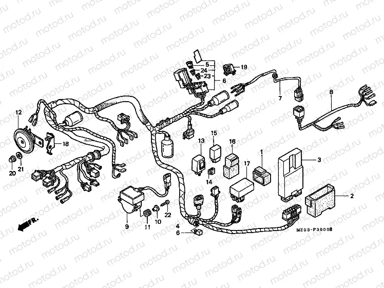 F-30 WIRING HARNESS