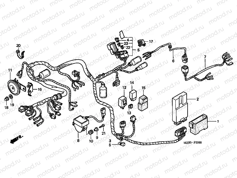 F-30 WIRING HARNESS