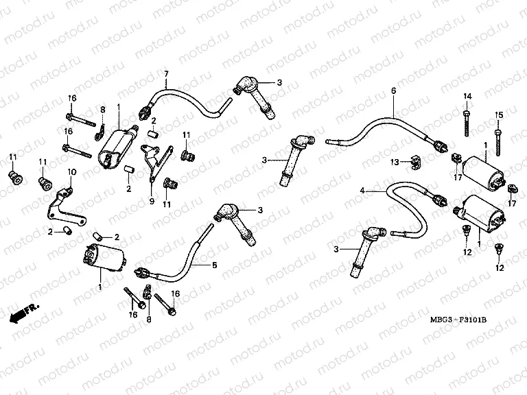 F-31-1 IGNITION COIL