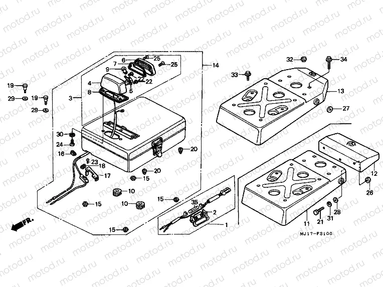 F-31 BRIEF BOX / TRUNK