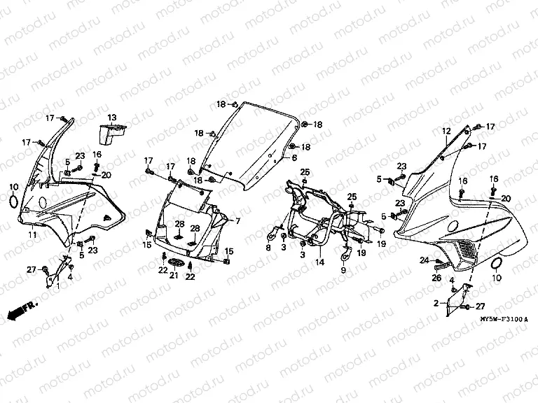 F-31 ENGINE HOUSING