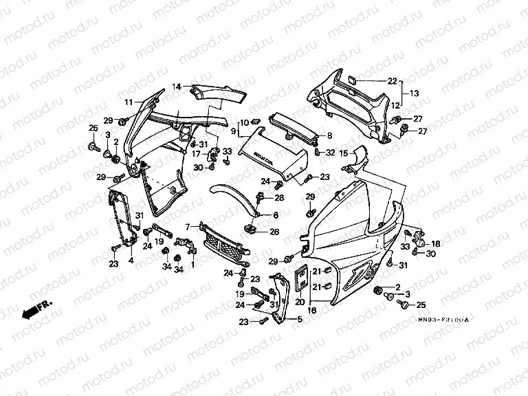 F-31 ENGINE HOUSING