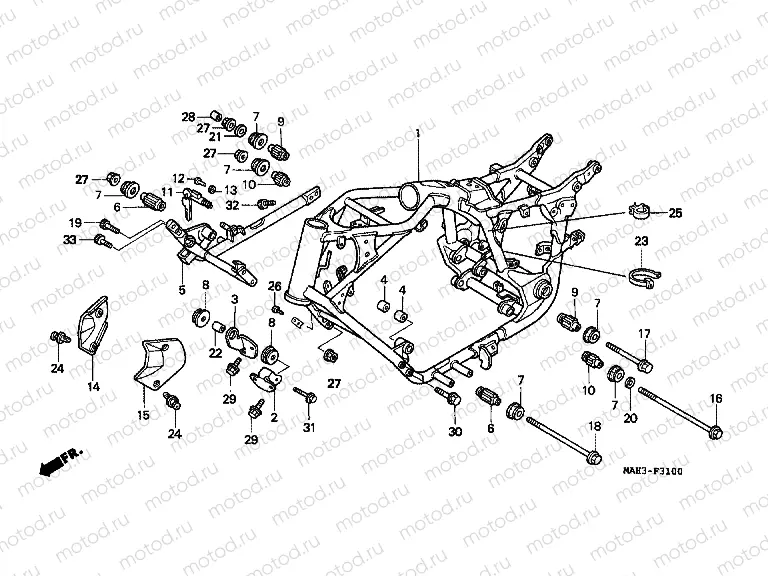 F-31 FRAME HOUSING