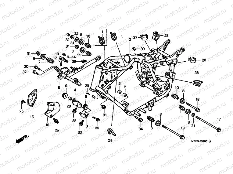 F-31 FRAME HOUSING