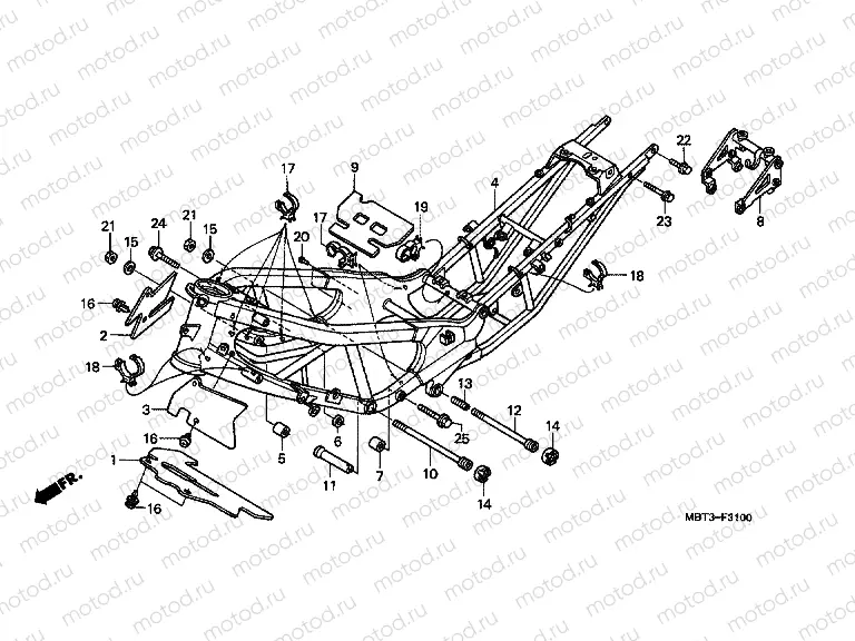 F-31 FRAME HOUSING