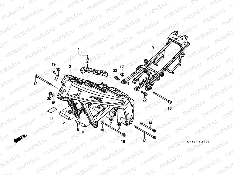 F-31 FRAME HOUSING