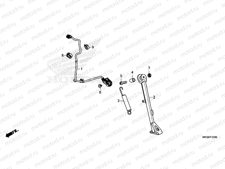 F-31 SIDE STAND