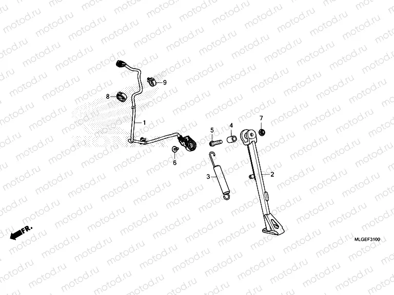F-31 SIDE STAND