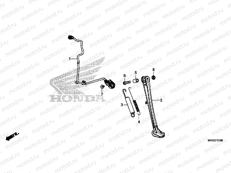 F-31 SIDE STAND