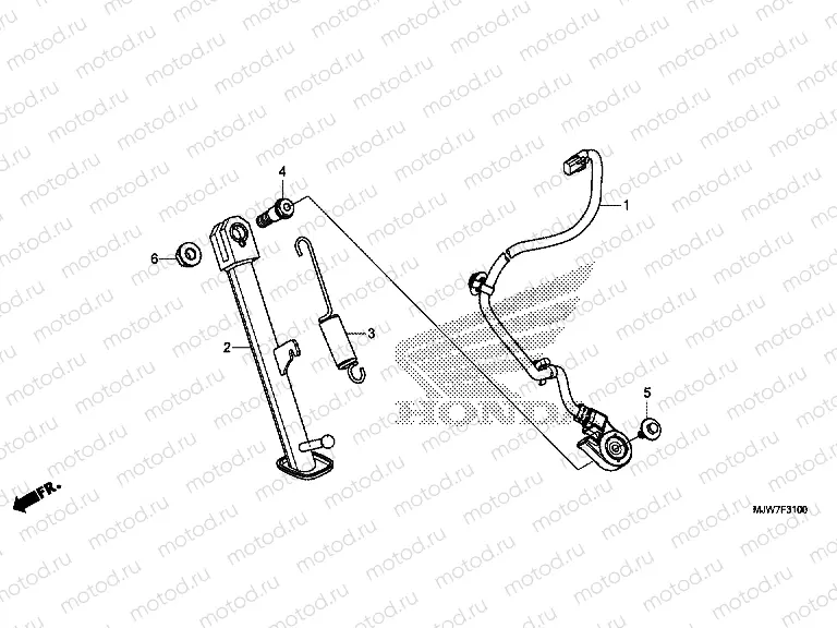 F-31 SIDE STAND