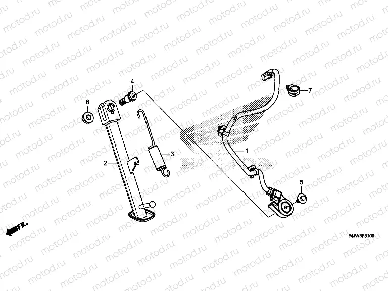 F-31 SIDE STAND