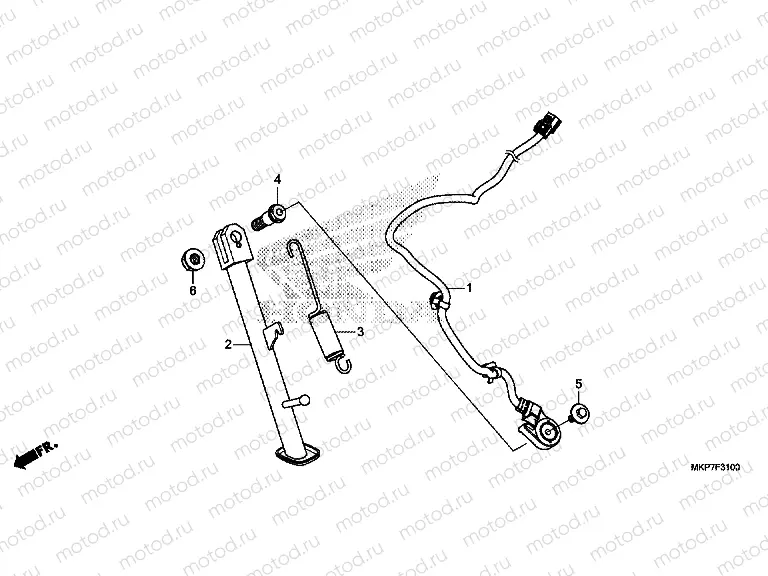 F-31 SIDE STAND