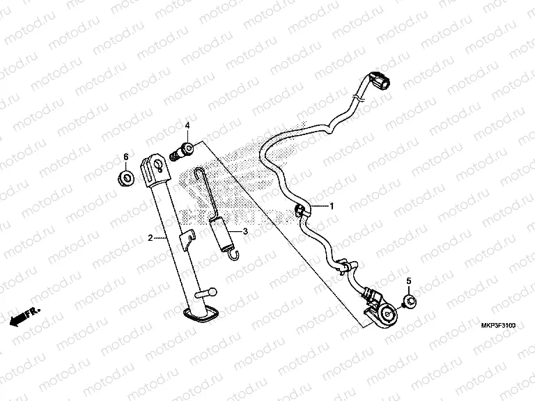 F-31 SIDE STAND