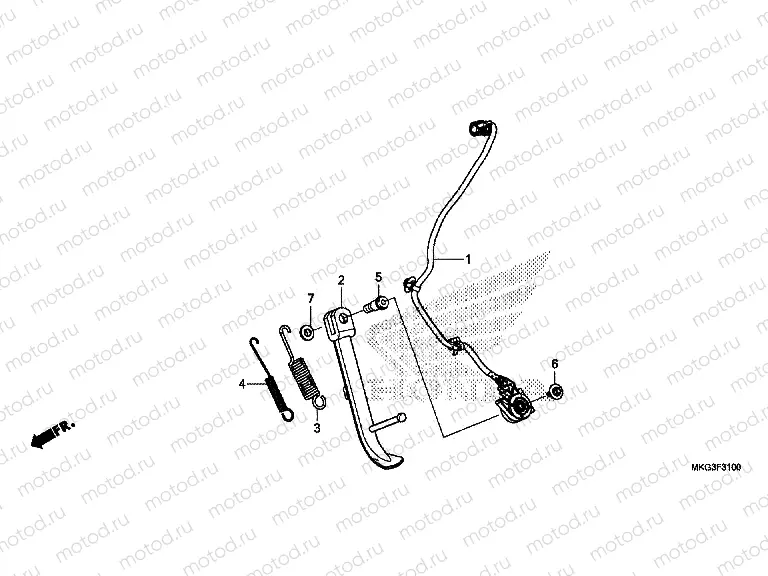 F-31 SIDE STAND