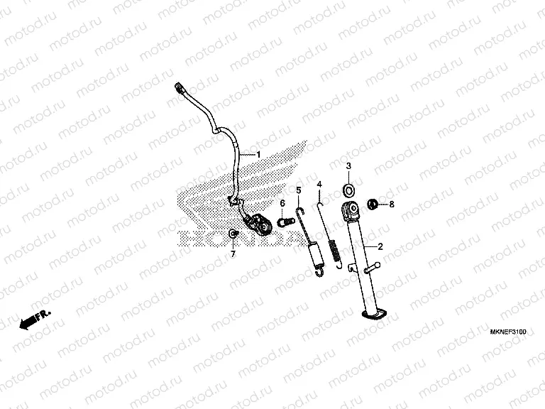 F-31 SIDE STAND