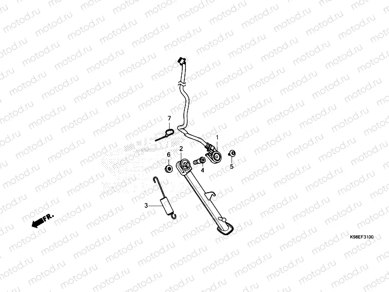 F-31 SIDE STAND