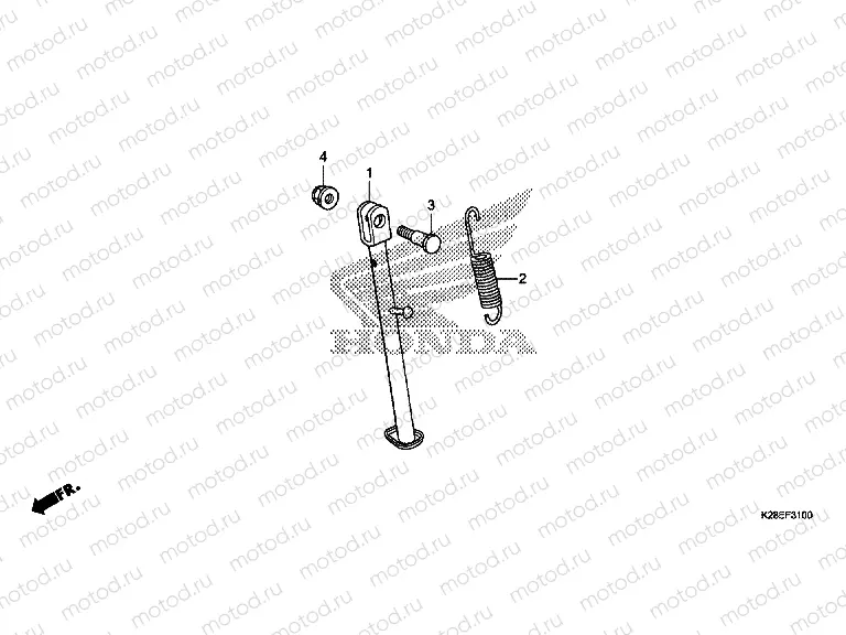 F-31 SIDE STAND