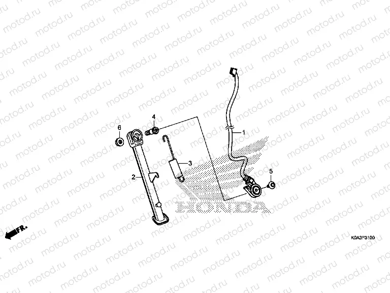 F-31 SIDE STAND