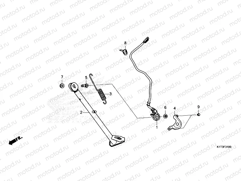 F-31 SIDE STAND