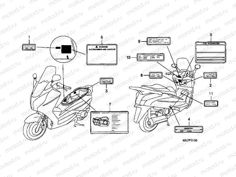 F-31 WARNING LABEL (FES1259 / A9) (FES1509 / A9)