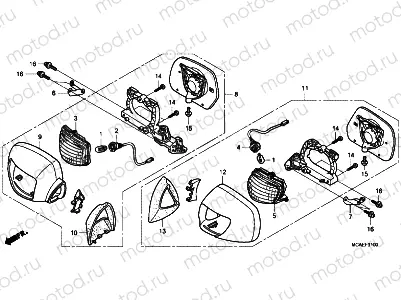 F-31 WINKER / MIRROR